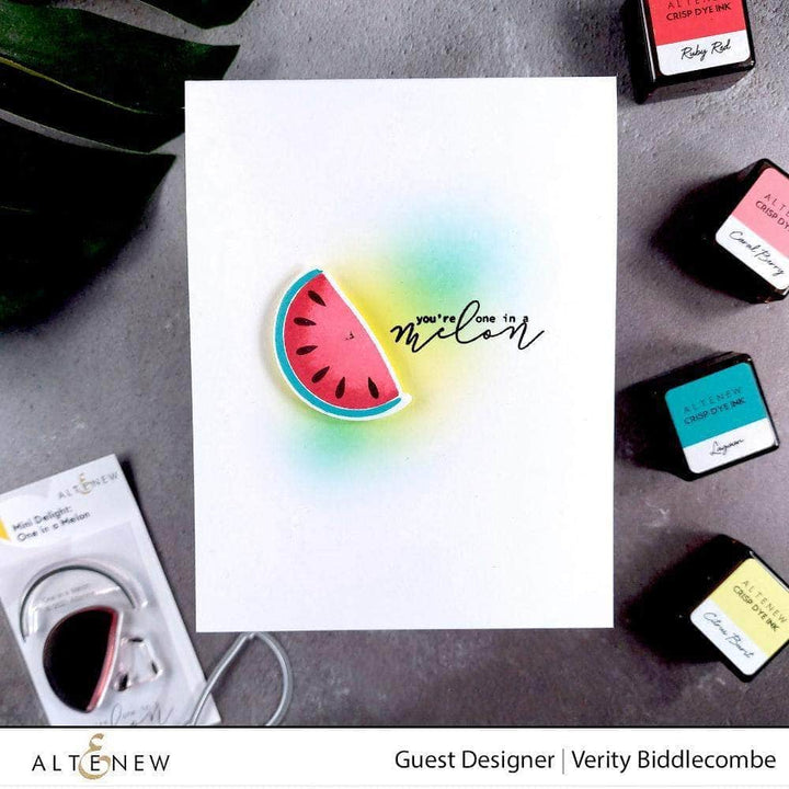 Altenew Mini Delight Mini Delight: One in a Melon Stamp & Die Set