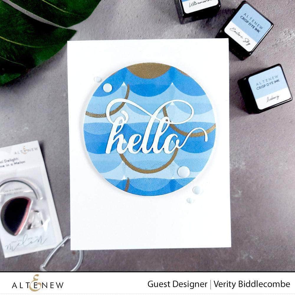 Altenew Mini Delight Mini Delight: One in a Melon Stamp & Die Set