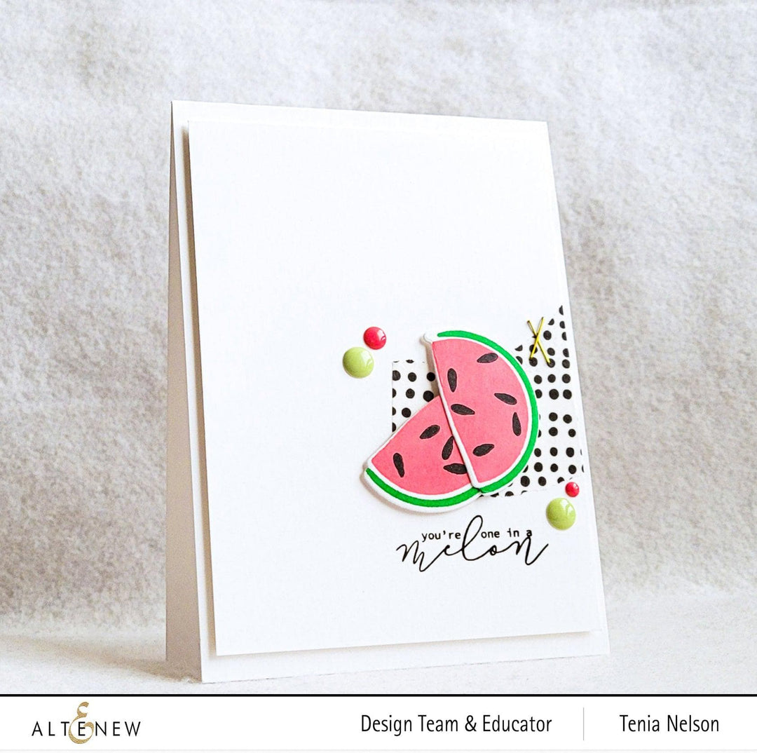 Altenew Mini Delight Mini Delight: One in a Melon Stamp & Die Set