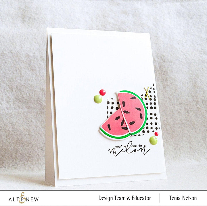 Altenew Mini Delight Mini Delight: One in a Melon Stamp & Die Set