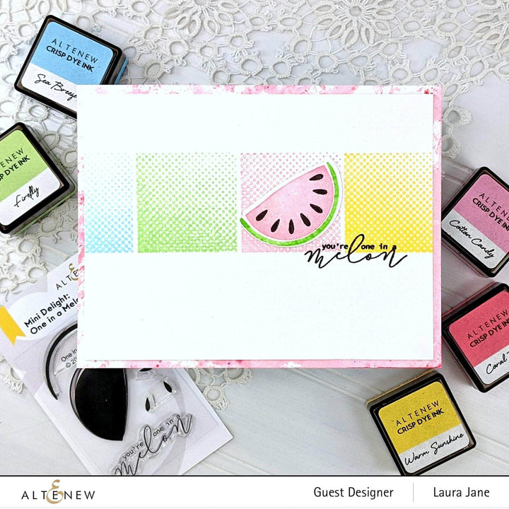 Altenew Mini Delight Mini Delight: One in a Melon Stamp & Die Set