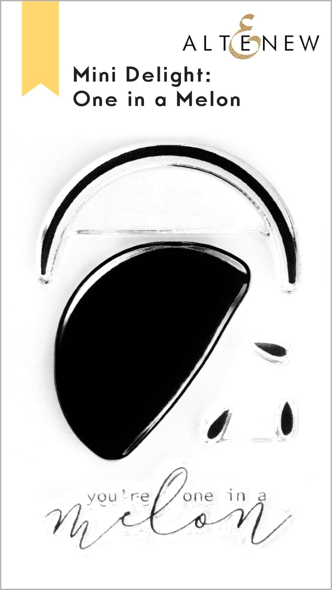 Altenew Mini Delight Mini Delight: One in a Melon Stamp & Die Set