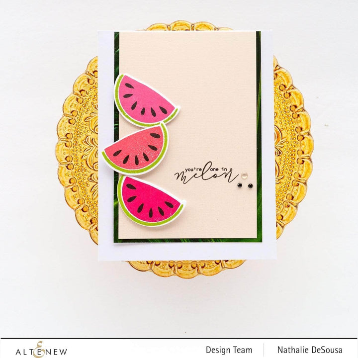 Altenew Mini Delight Mini Delight: One in a Melon Stamp & Die Set