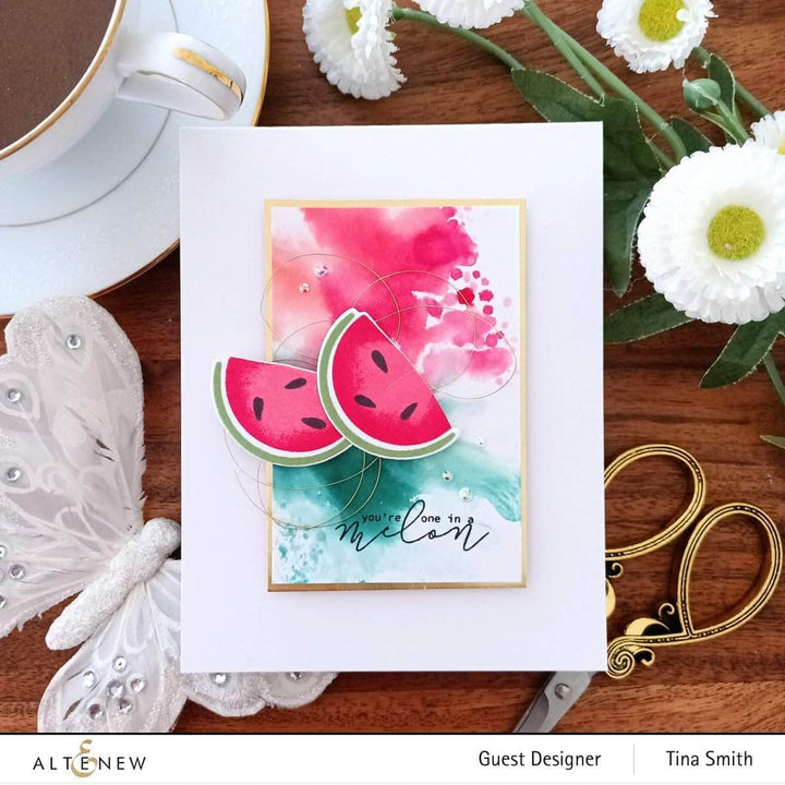 Altenew Mini Delight Mini Delight: One in a Melon Stamp & Die Set
