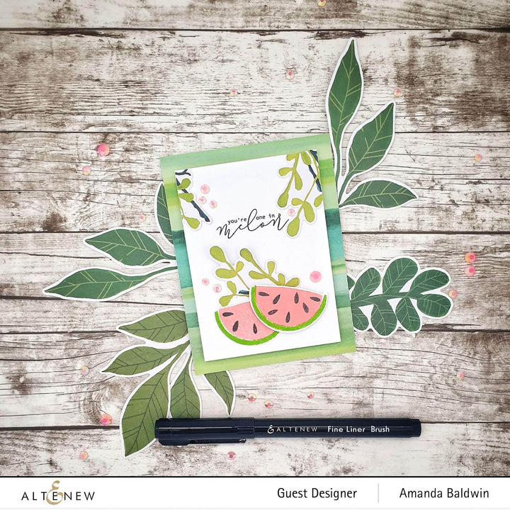Altenew Mini Delight Mini Delight: One in a Melon Stamp & Die Set