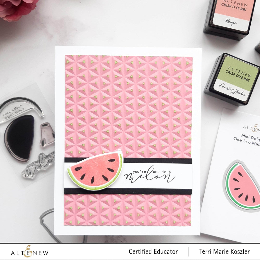 Altenew Mini Delight Mini Delight: One in a Melon Stamp & Die Set