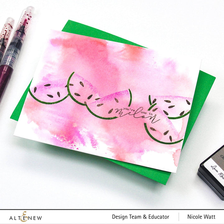 Altenew Mini Delight Mini Delight: One in a Melon Stamp & Die Set