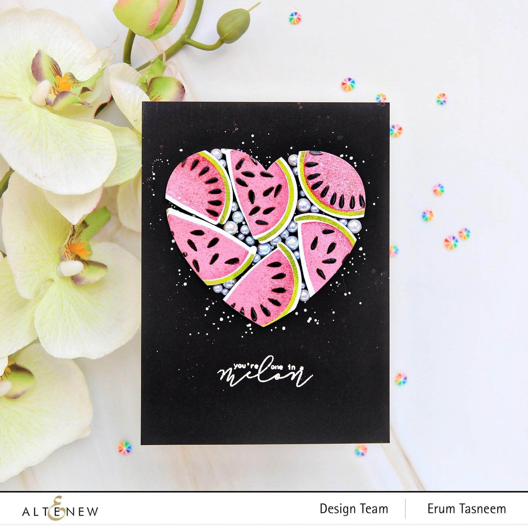 Altenew Mini Delight Mini Delight: One in a Melon Stamp & Die Set