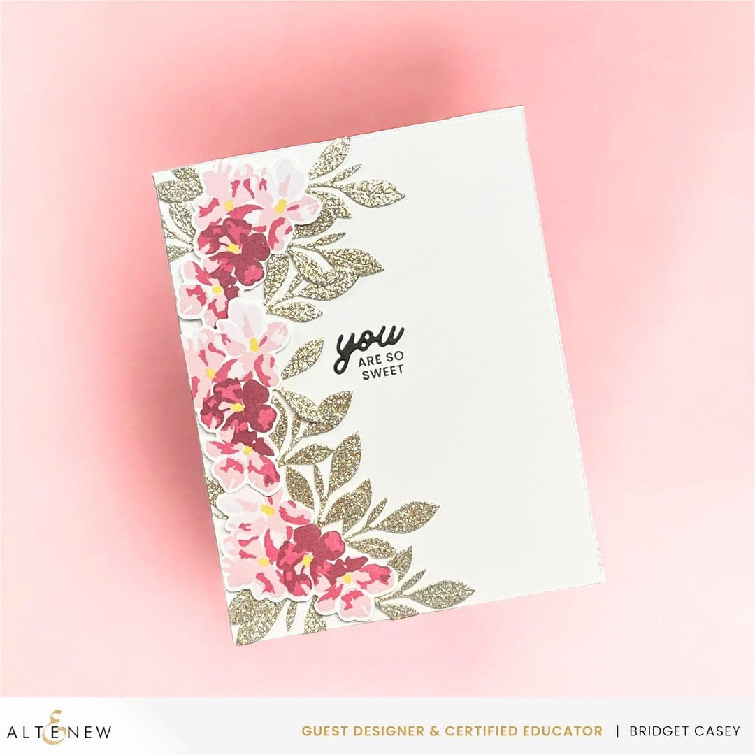 Mini Delight: Painted Posies Stamp & Die Set