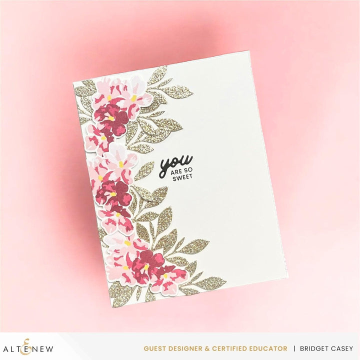 Mini Delight: Painted Posies Stamp & Die Set