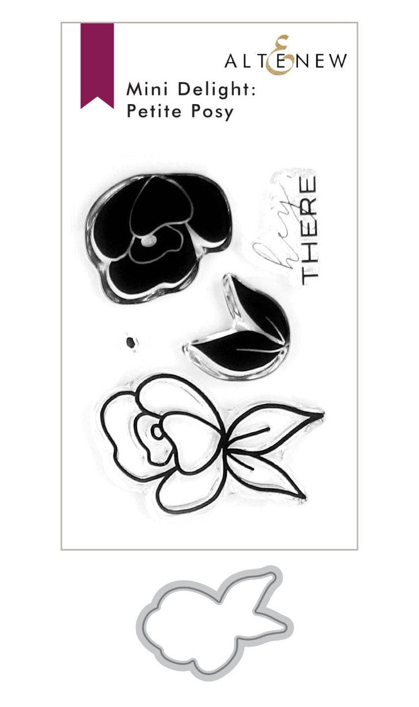 Altenew Mini Delight Mini Delight: Petite Posy Stamp & Die Set