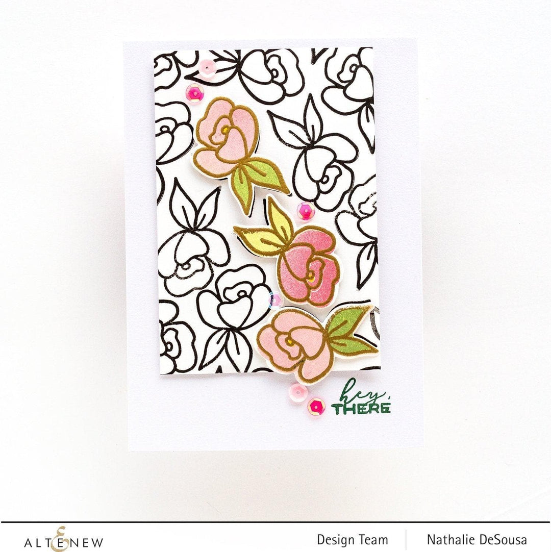 Altenew Mini Delight Mini Delight: Petite Posy Stamp & Die Set