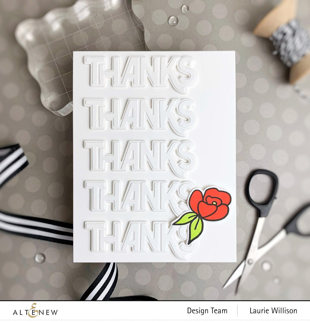 Altenew Mini Delight Mini Delight: Petite Posy Stamp & Die Set