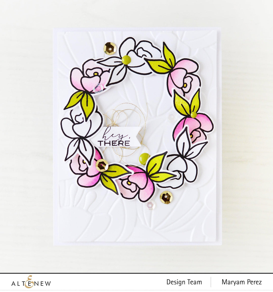 Altenew Mini Delight Mini Delight: Petite Posy Stamp & Die Set