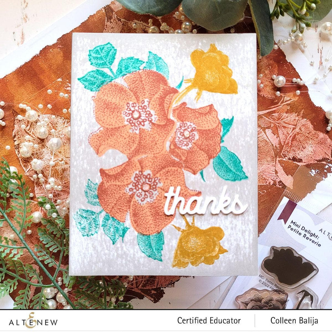 Altenew Mini Delight Mini Delight: Petite Reverie Stamp & Die Set