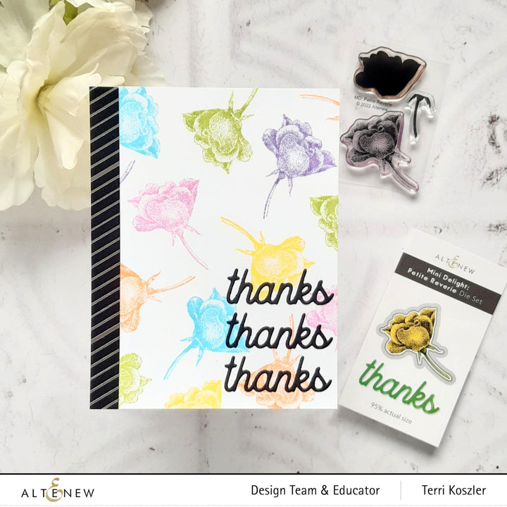 Altenew Mini Delight Mini Delight: Petite Reverie Stamp & Die Set