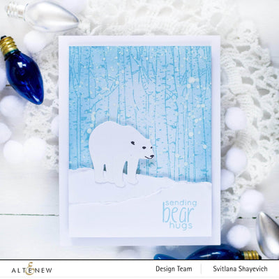 Altenew Mini Delight Mini Delight: Polar Bear Stamp & Die Set