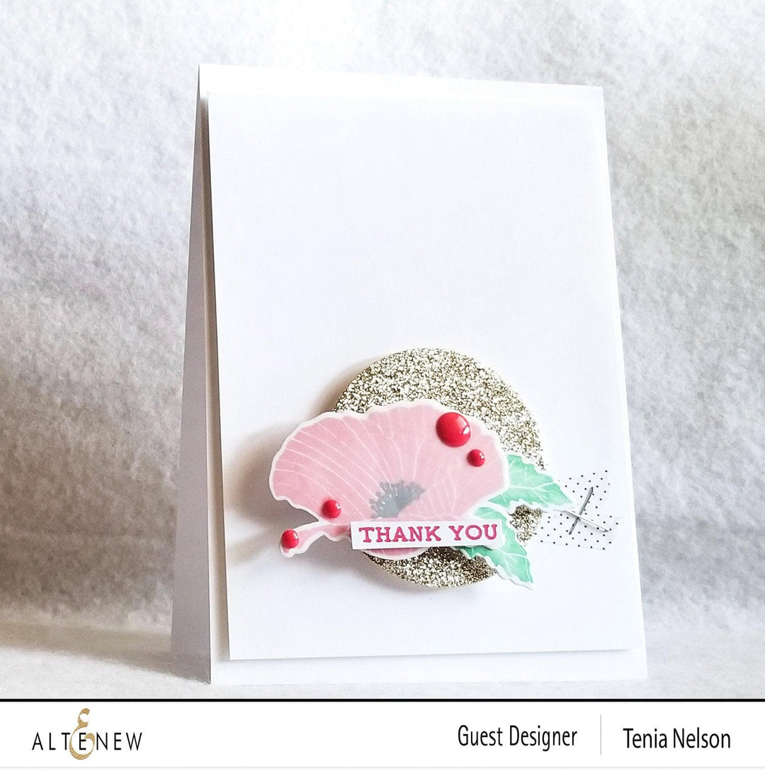 Altenew Mini Delight Mini Delight: Poppy Stamp & Die Set