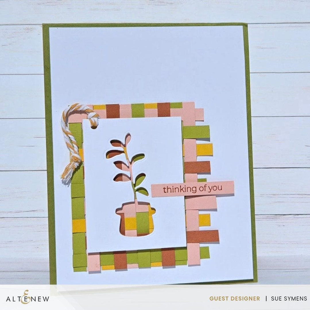 Mini Delight: Potted Shelves Stamp & Die Set