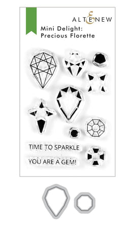 Altenew Mini Delight Mini Delight: Precious Florette Stamp & Die Set