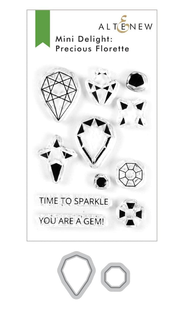 Altenew Mini Delight Mini Delight: Precious Florette Stamp & Die Set