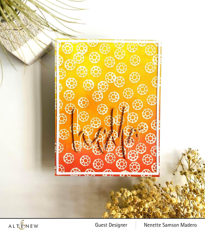 Altenew Mini Delight Mini Delight: Precious Florette Stamp & Die Set