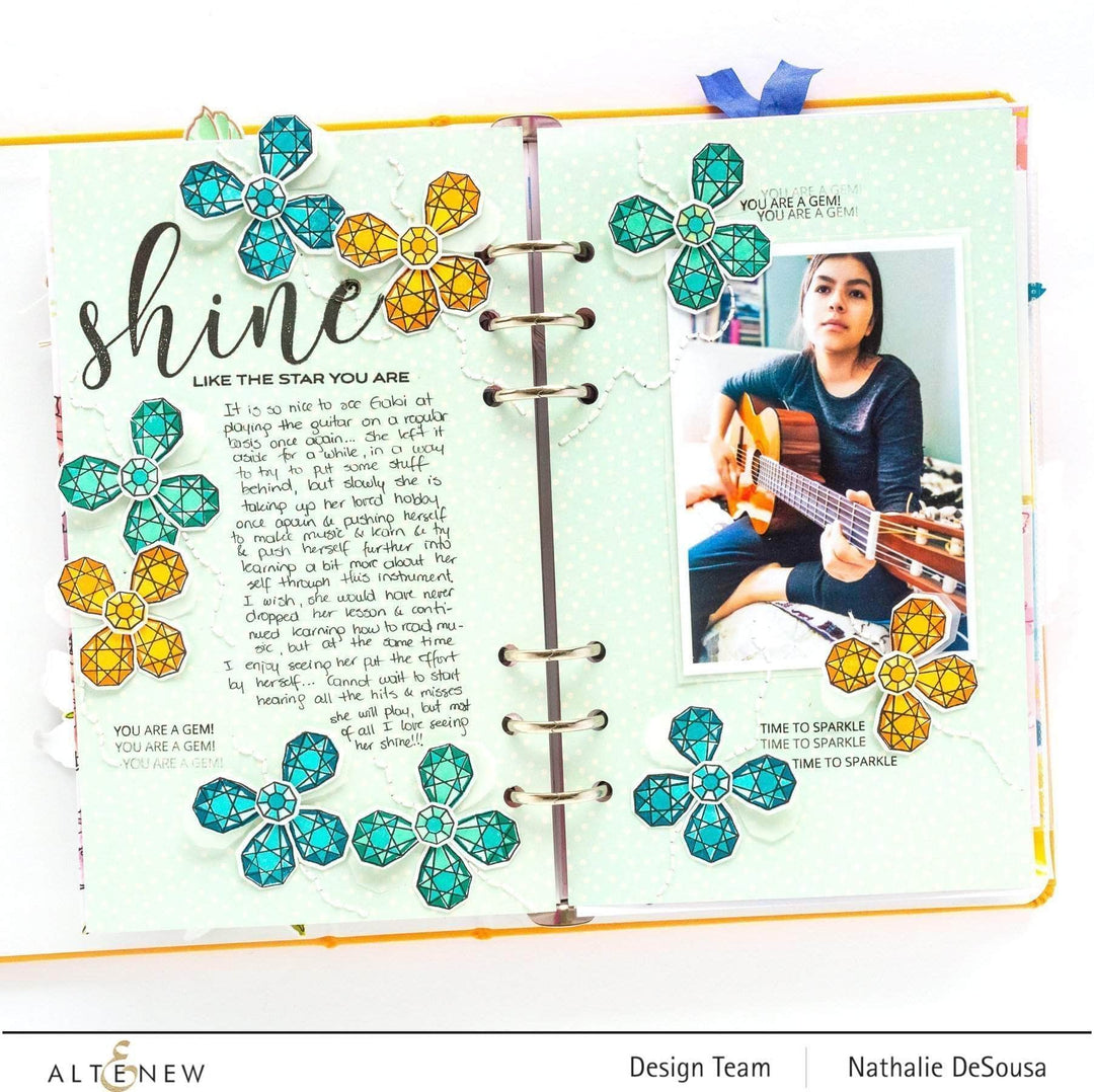 Altenew Mini Delight Mini Delight: Precious Florette Stamp & Die Set