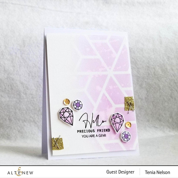 Altenew Mini Delight Mini Delight: Precious Florette Stamp & Die Set