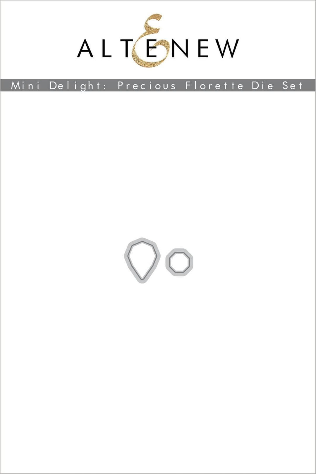 Altenew Mini Delight Mini Delight: Precious Florette Stamp & Die Set