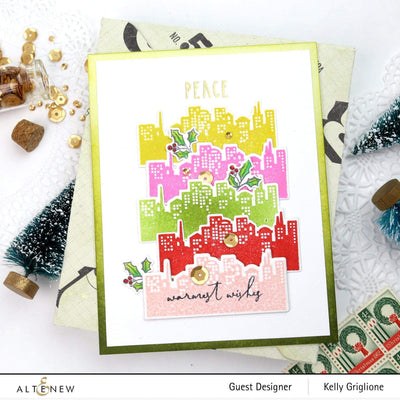 Altenew Mini Delight Mini Delight: Pretty City Stamp & Die Set