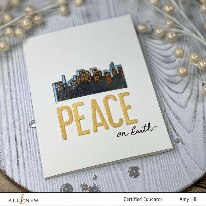 Altenew Mini Delight Mini Delight: Pretty City Stamp & Die Set