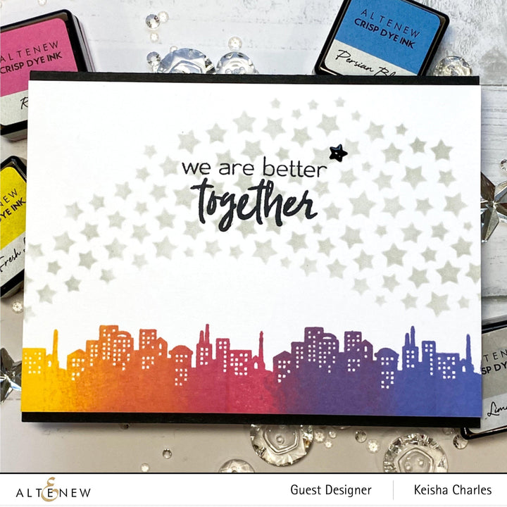 Altenew Mini Delight Mini Delight: Pretty City Stamp & Die Set