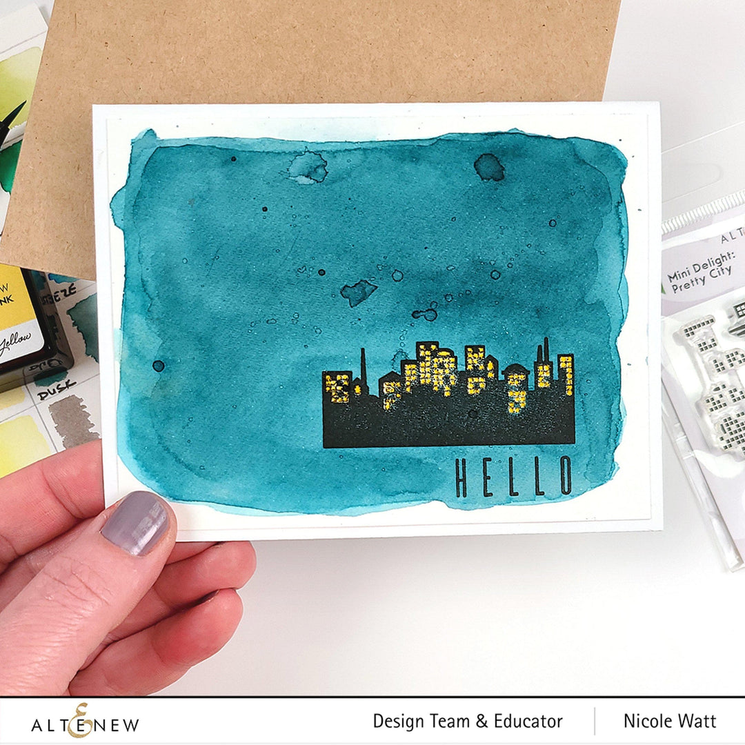 Altenew Mini Delight Mini Delight: Pretty City Stamp & Die Set