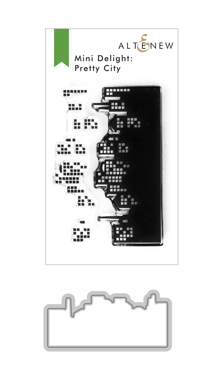 Altenew Mini Delight Mini Delight: Pretty City Stamp & Die Set