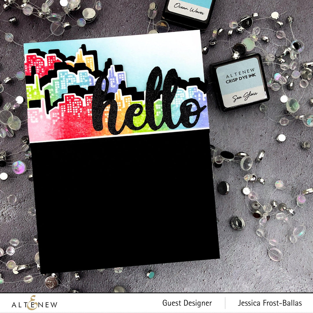 Altenew Mini Delight Mini Delight: Pretty City Stamp & Die Set