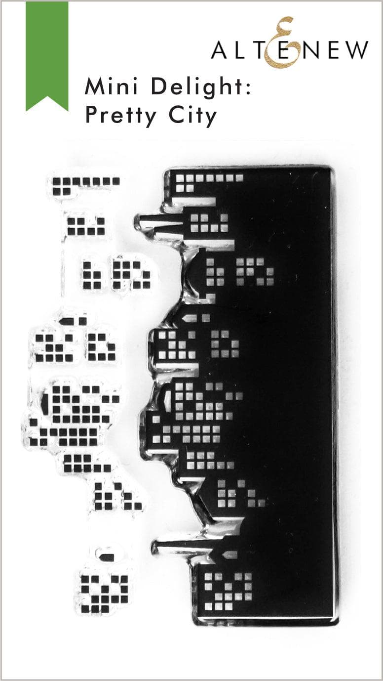 Altenew Mini Delight Mini Delight: Pretty City Stamp & Die Set