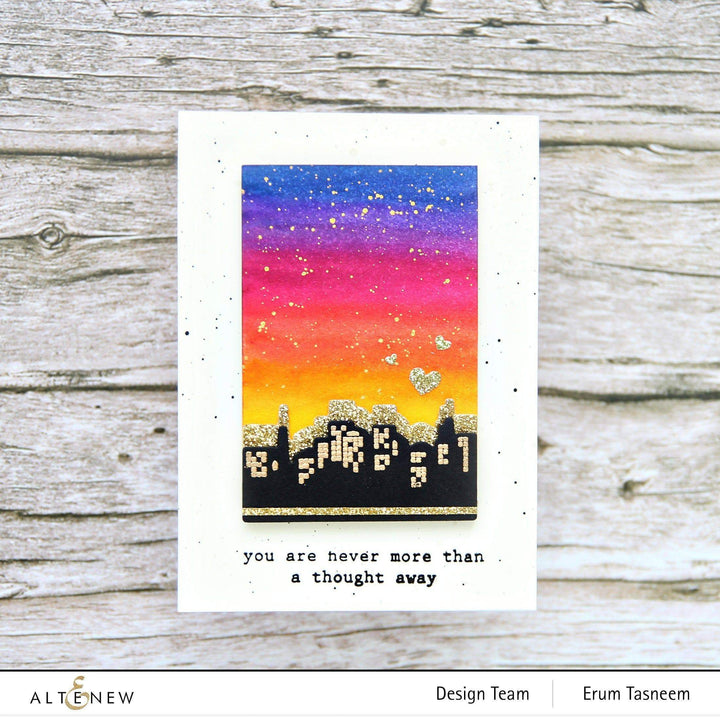 Altenew Mini Delight Mini Delight: Pretty City Stamp & Die Set