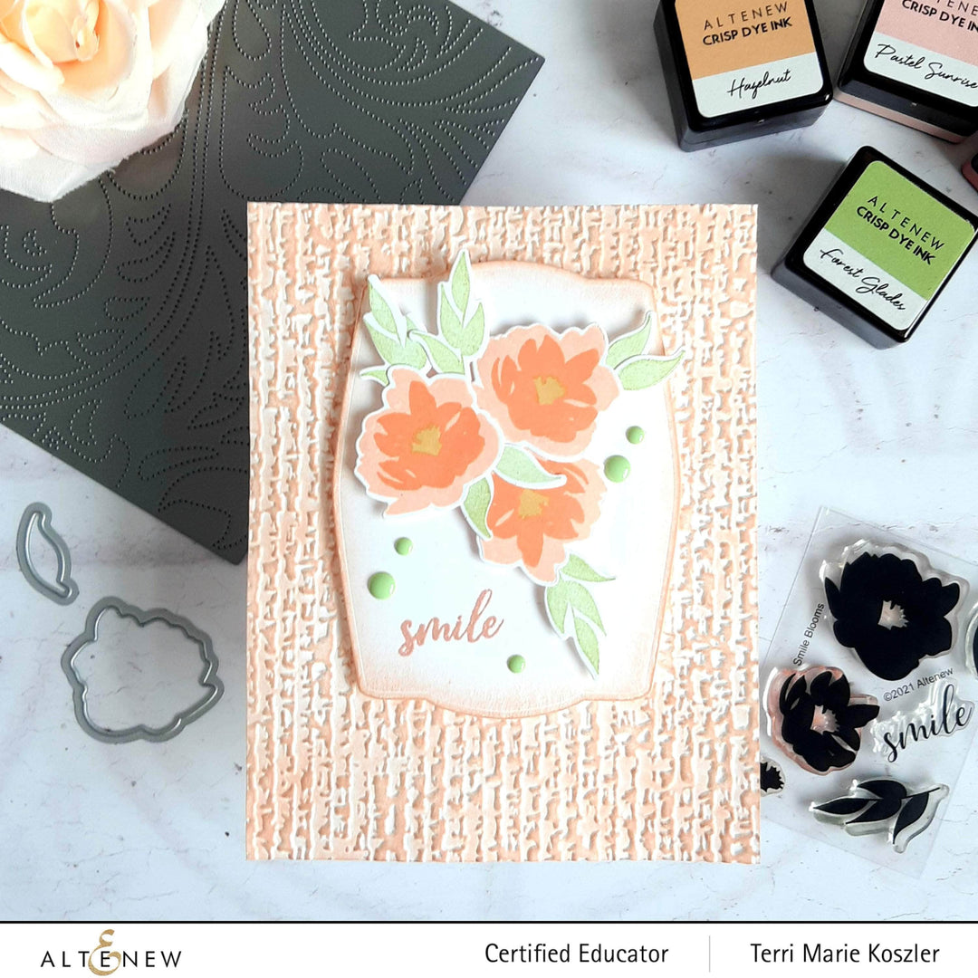 Altenew Mini Delight Mini Delight: Smile Blooms Stamp & Die Set