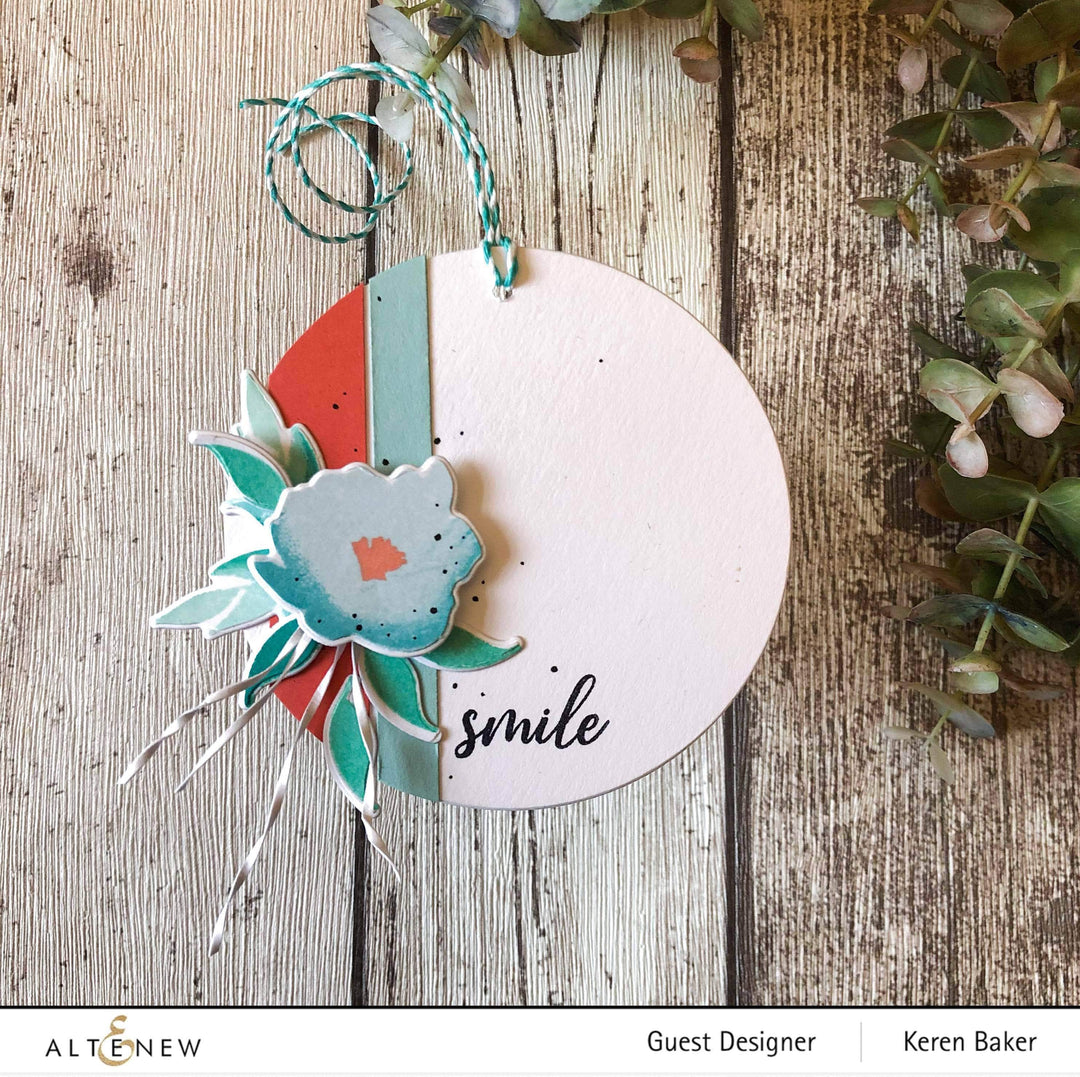 Altenew Mini Delight Mini Delight: Smile Blooms Stamp & Die Set