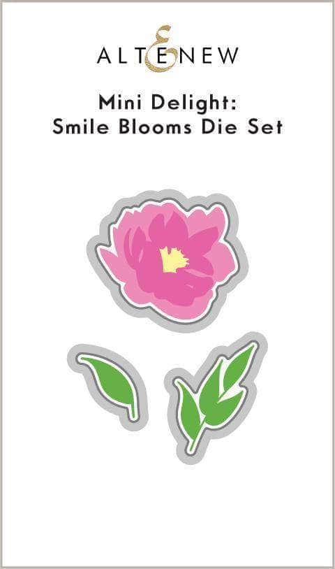 Altenew Mini Delight Mini Delight: Smile Blooms Stamp & Die Set