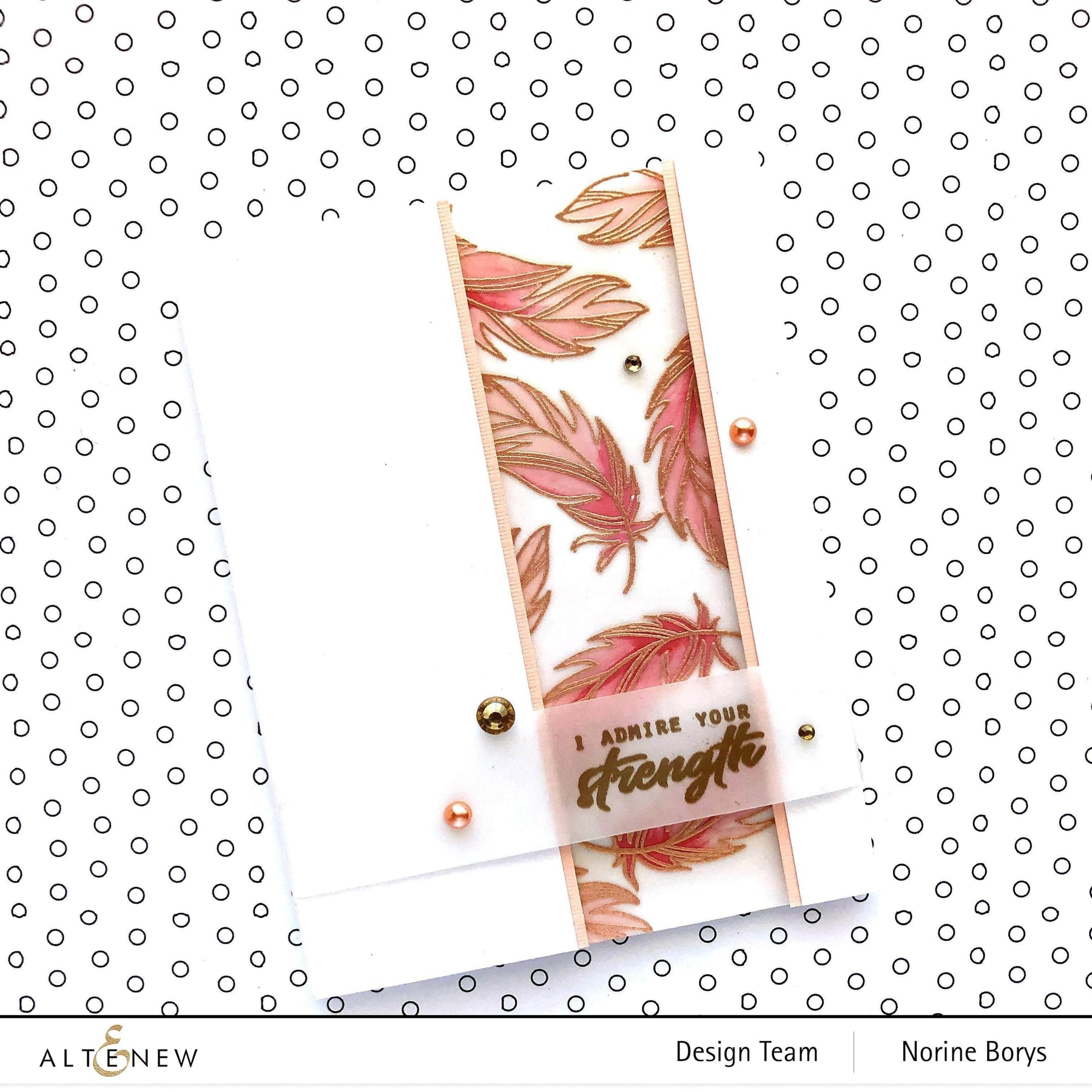 Strength Stamp Mini Delight: Strength Stamp & Die Set | Altenew