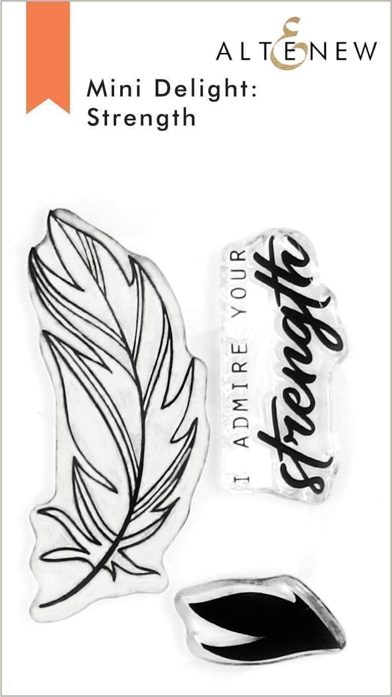 Altenew Mini Delight Mini Delight: Strength Stamp & Die Set