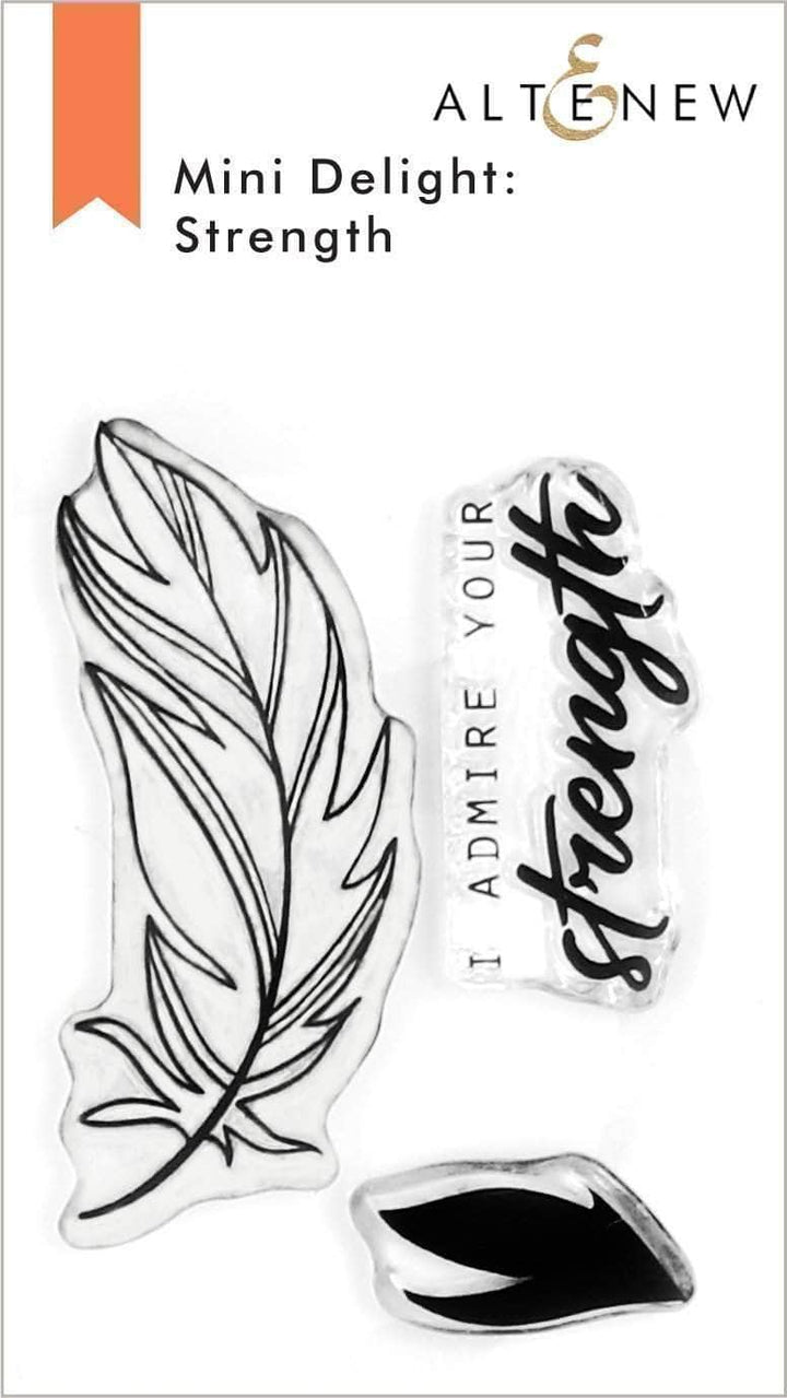 Altenew Mini Delight Mini Delight: Strength Stamp & Die Set