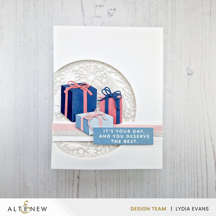 Mini Delight: Time to Celebrate Stamp & Die Set