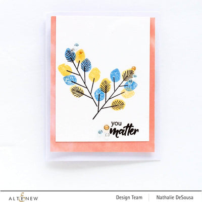 Altenew Mini Delight Mini Delight: Tiny Foliage Stamp & Die Set