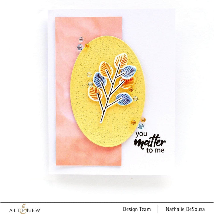 Altenew Mini Delight Mini Delight: Tiny Foliage Stamp & Die Set