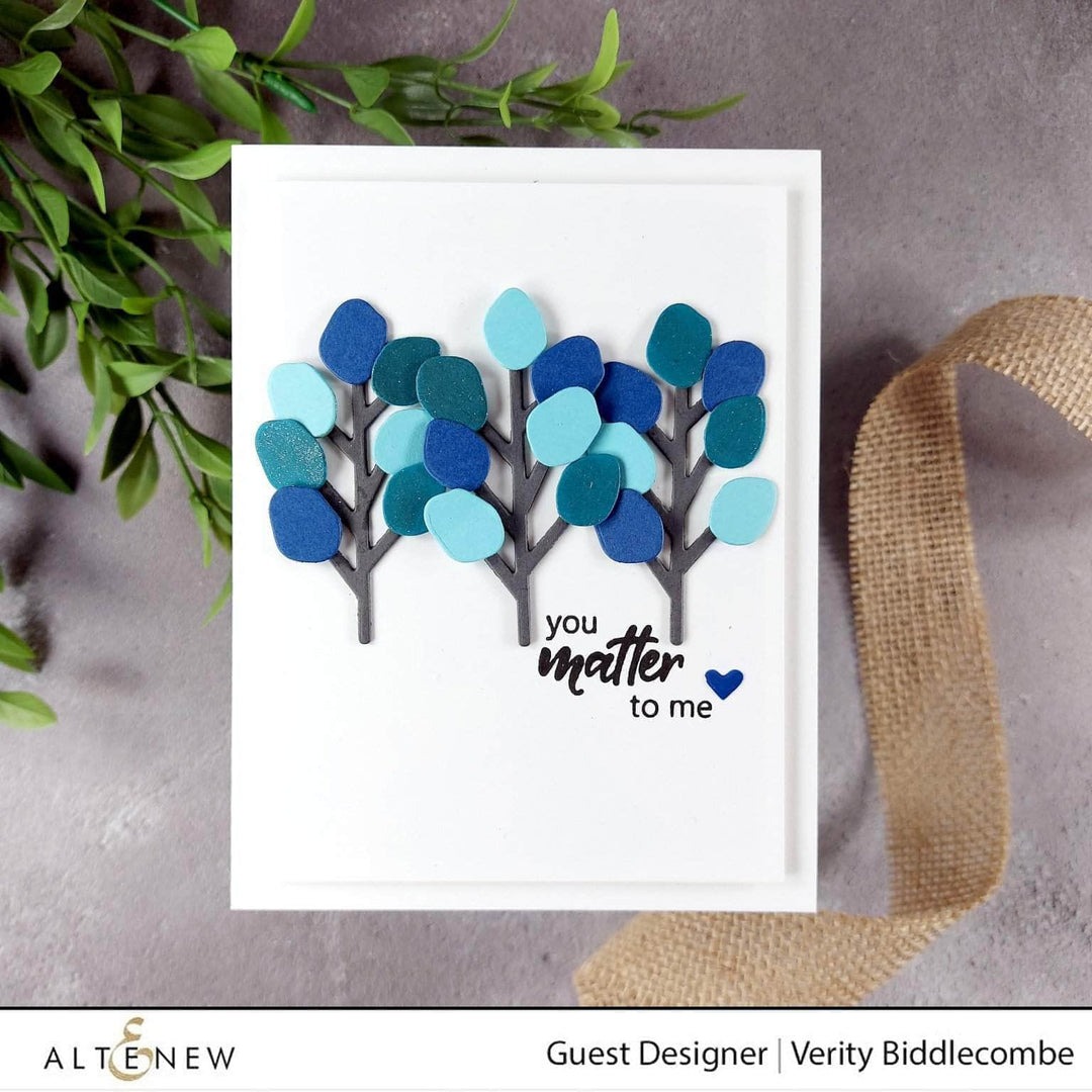 Altenew Mini Delight Mini Delight: Tiny Foliage Stamp & Die Set