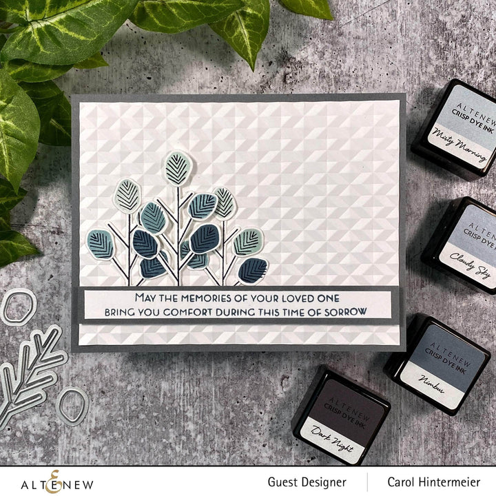 Altenew Mini Delight Mini Delight: Tiny Foliage Stamp & Die Set