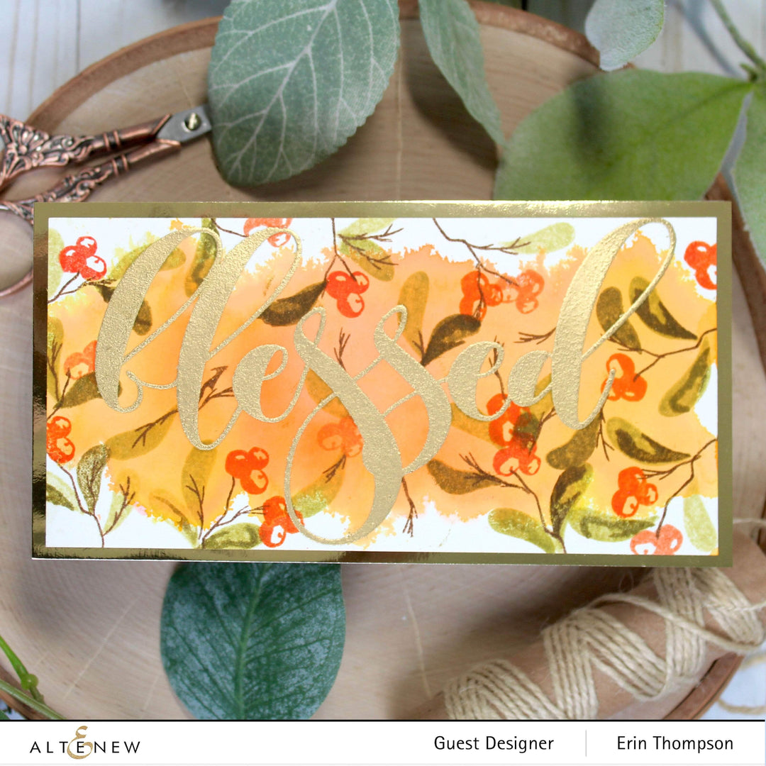 Altenew Mini Delight Mini Delight: Very Berry Stamp & Die Set