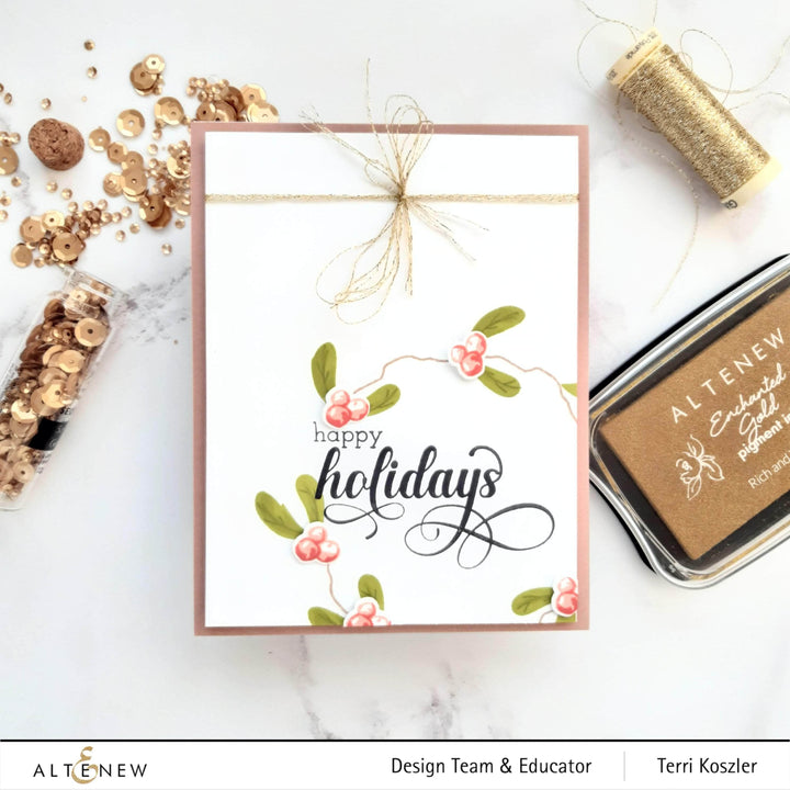 Altenew Mini Delight Mini Delight: Very Berry Stamp & Die Set